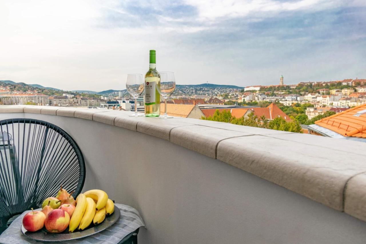 Budacastle Panoramic Luxurious Family Apt, Free Parking Included Budapest Eksteriør billede